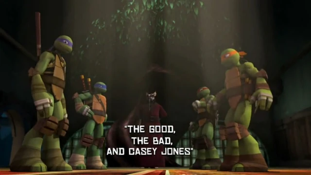 The Good, the Bad, and Casey Jones title card
