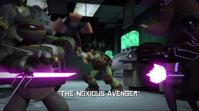 The Noxious Avenger title card