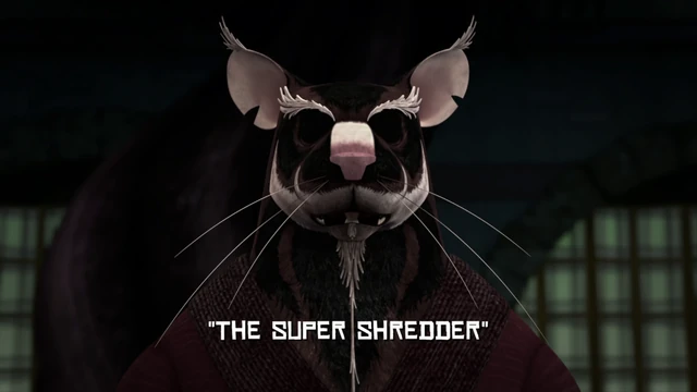 The Super Shredder title card