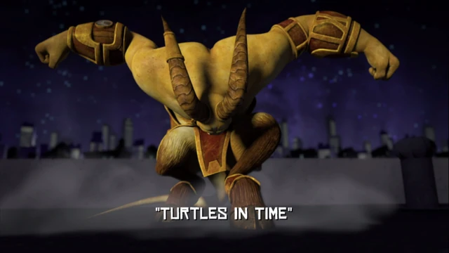 Turtles in Time title card