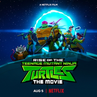 Rise of the Teenage Mutant Ninja Turtles: The Movie (2022) theatrical poster