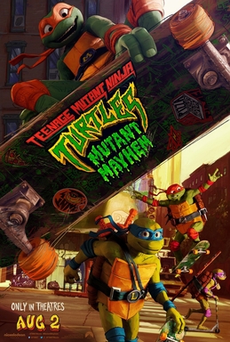 Teenage Mutant Ninja Turtles: Mutant Mayhem (2023) theatrical poster