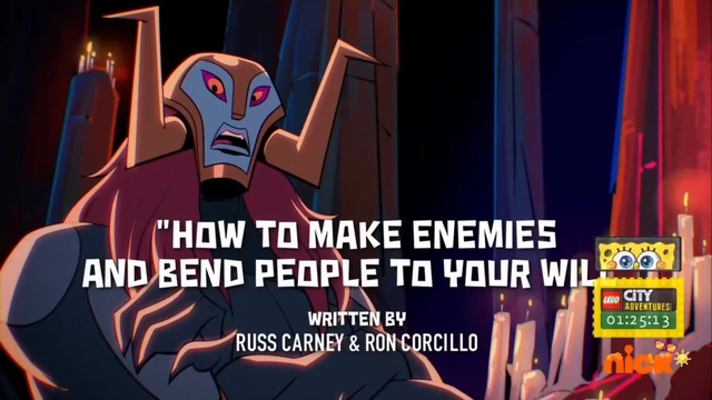 How to Make Enemies and Bend People to Your Will title card