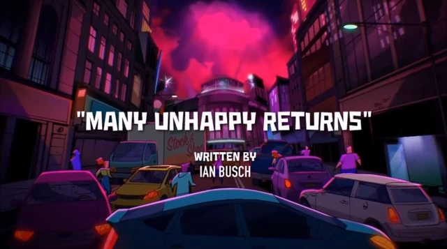 Many Unhappy Returns title card