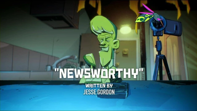 Newsworthy title card