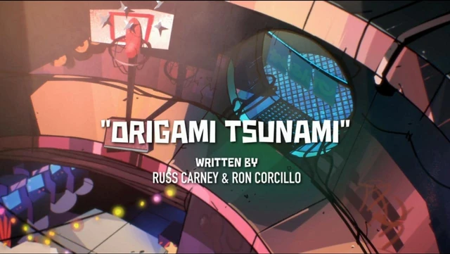Origami Tsunami title card