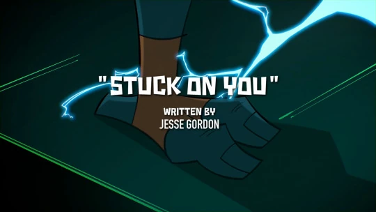 Stuck on You title card