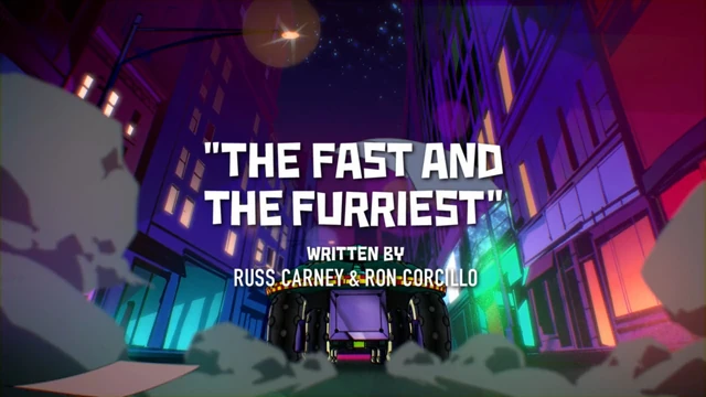 The Fast and the Furriest title card