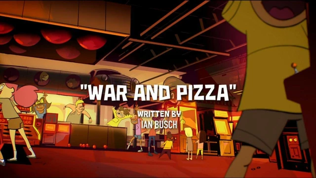 War and Pizza title card