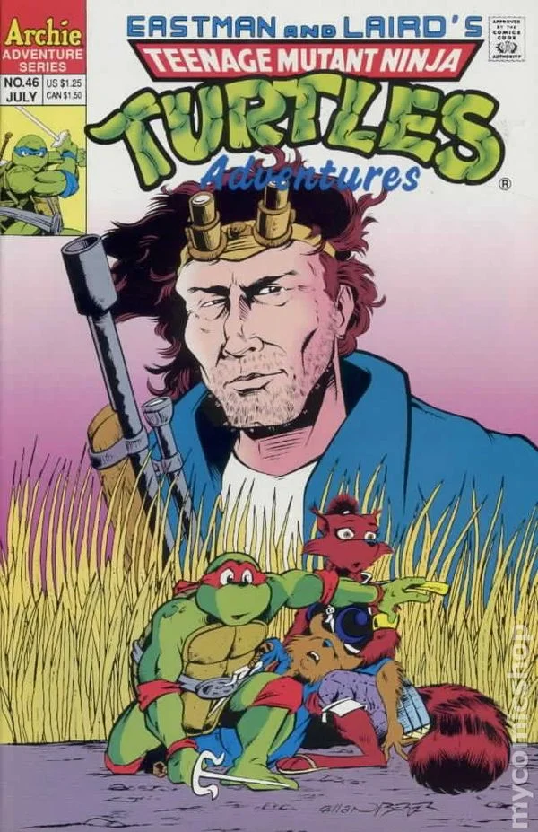 Cover for Teenage Mutant Ninja Turtles Adventures #46