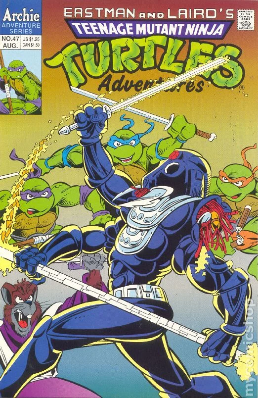 Cover for Teenage Mutant Ninja Turtles Adventures #47