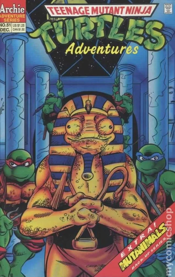 Cover for Teenage Mutant Ninja Turtles Adventures #51