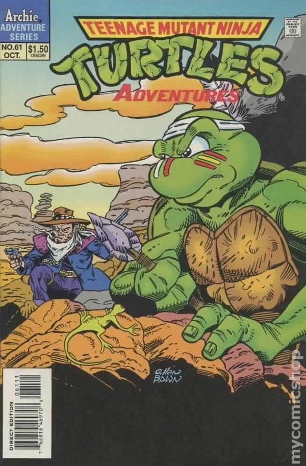 Cover for Teenage Mutant Ninja Turtles Adventures #61