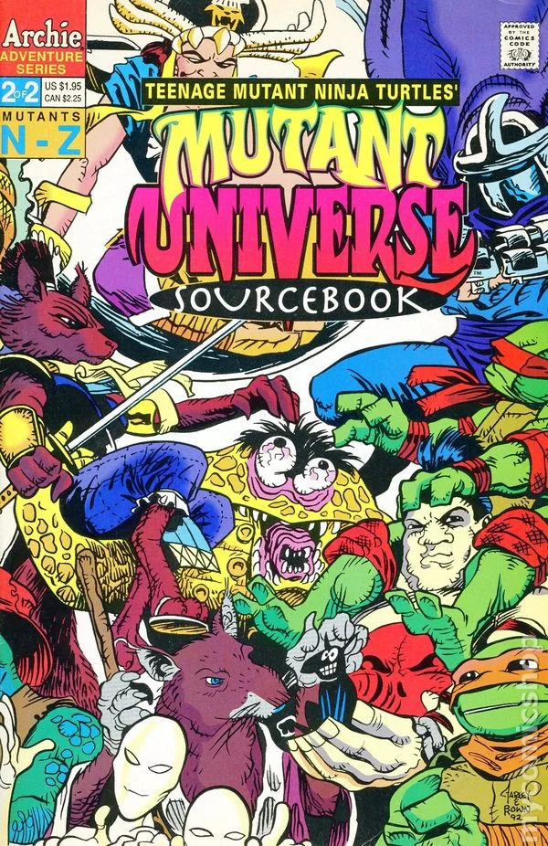 Cover for TMNT Mutant Universe Sourcebook #2
