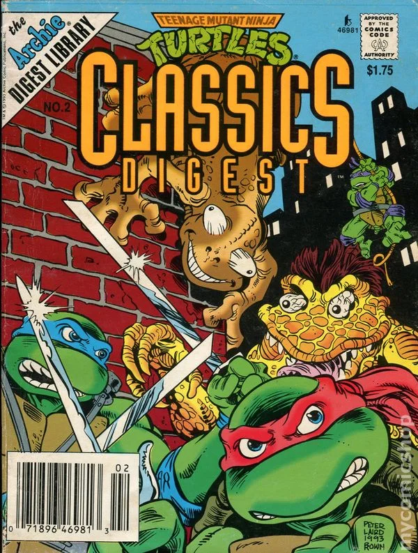 Cover for Teenage Mutant Ninja Turtles Classics Digest #2
