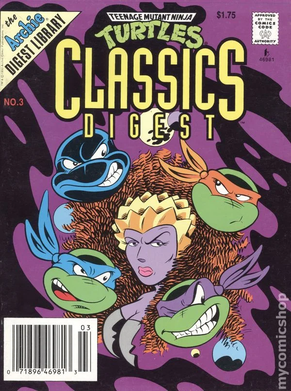 Cover for Teenage Mutant Ninja Turtles Classics Digest #3