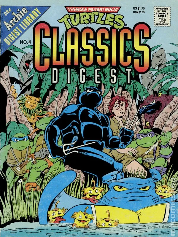 Cover for Teenage Mutant Ninja Turtles Classics Digest #4