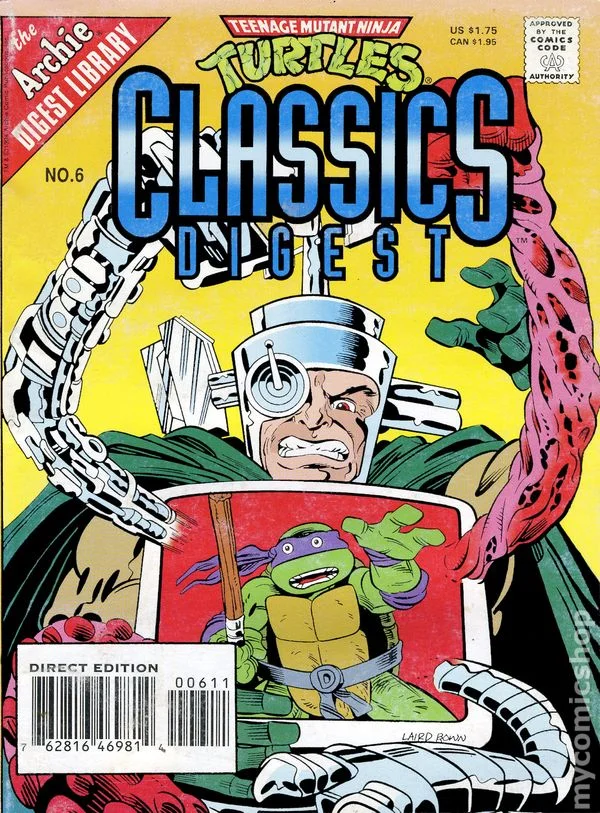 Cover for Teenage Mutant Ninja Turtles Classics Digest #6