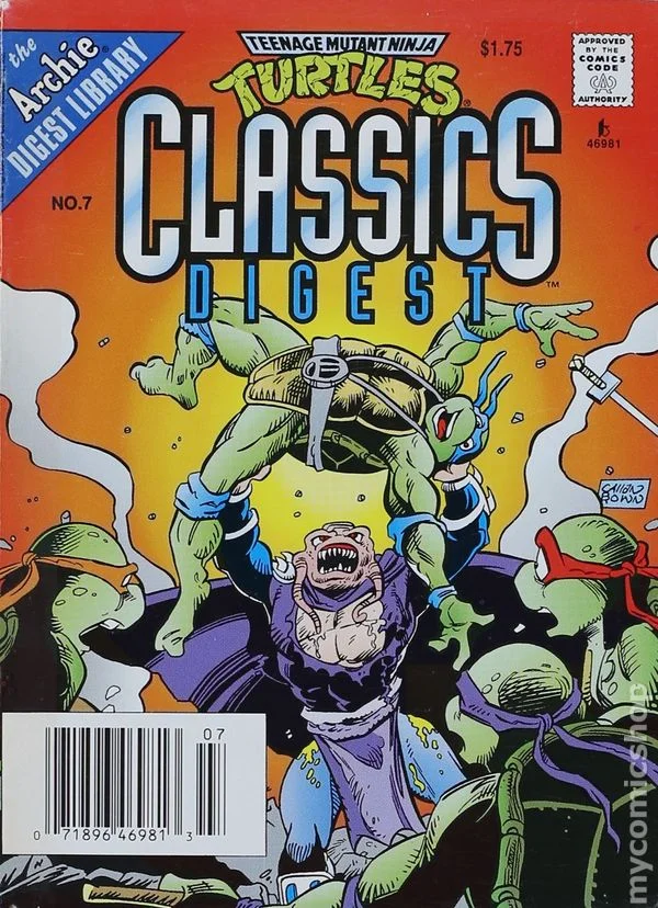 Cover for Teenage Mutant Ninja Turtles Classics Digest #7