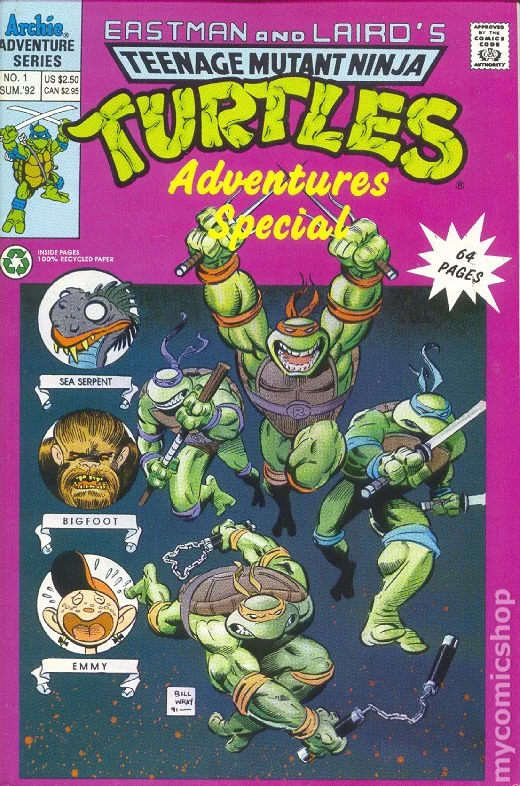 Teenage Mutant Ninja Turtles Giant Size Special cover