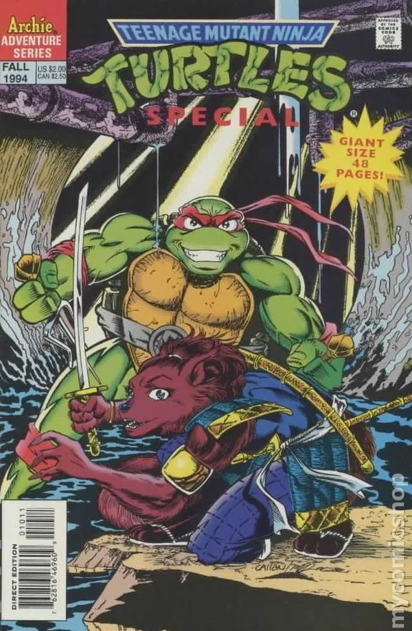 Cover for Teenage Mutant Ninja Turtles Giant Size Special #10