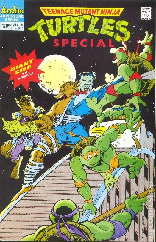 Cover for Teenage Mutant Ninja Turtles Giant Size Special #7