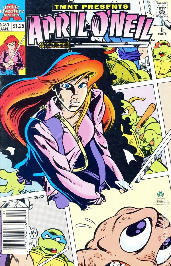 Teenage Mutant Ninja Turtles Presents: April O'Neil, (May East Saga) cover