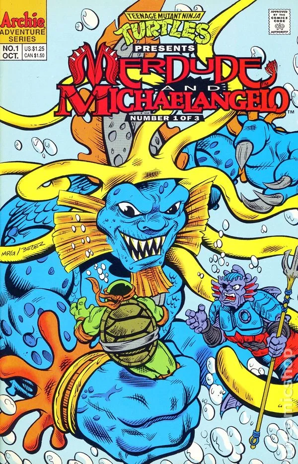 Teenage Mutant Ninja Turtles Presents: Merdude cover