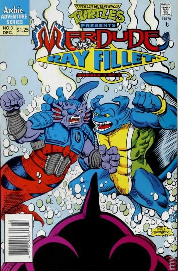 Cover for Teenage Mutant Ninja Turtles Presents: Merdude #3
