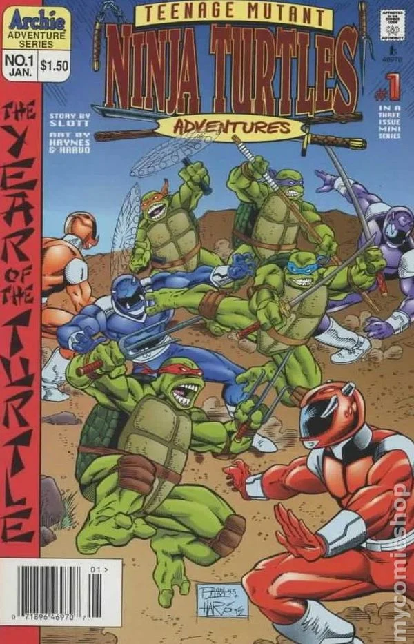 Teenage Mutant Ninja Turtles Adventures cover