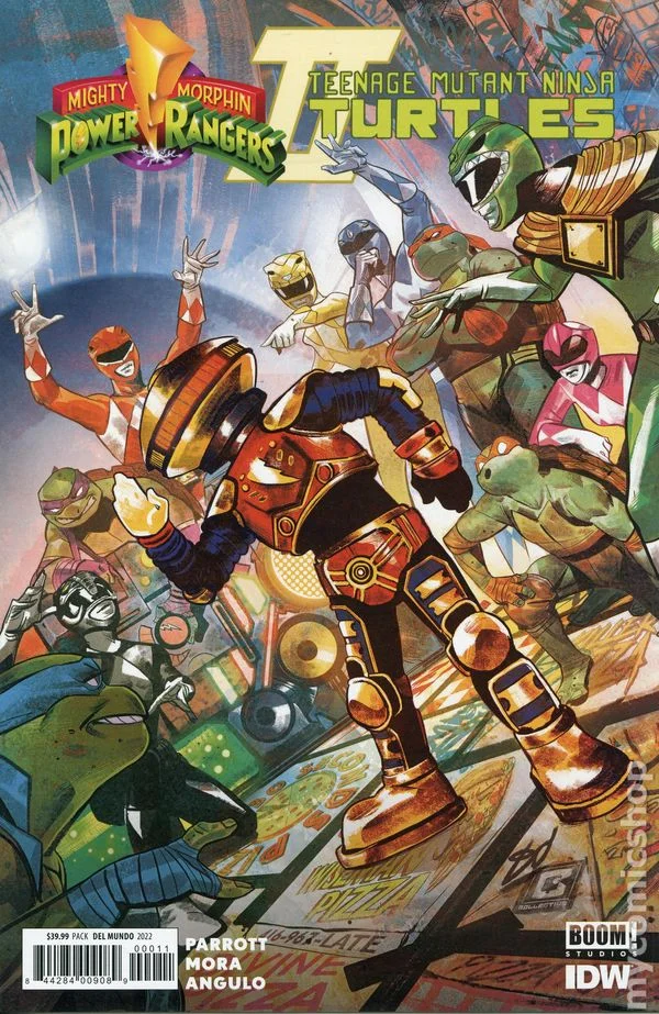 Mighty Morphin Power Rangers / Teenage Mutant Ninja Turtles II cover