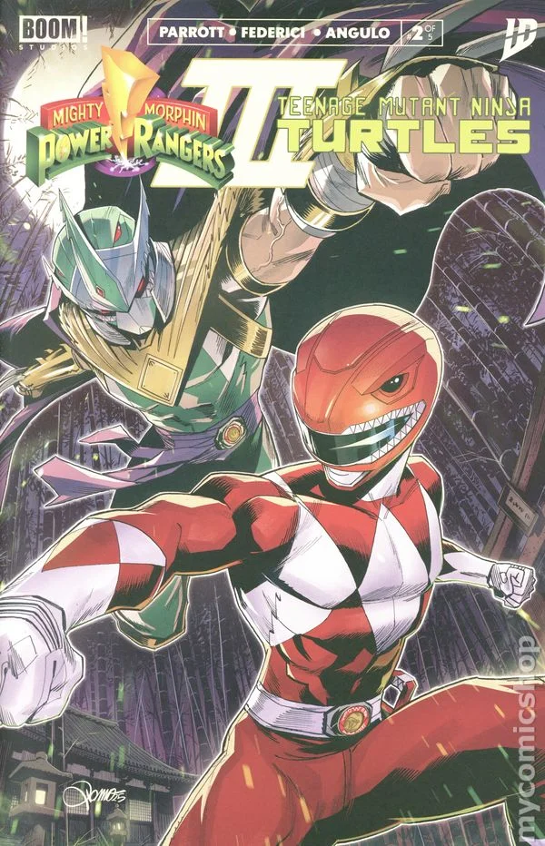 Cover for Mighty Morphin Power Rangers / Teenage Mutant Ninja Turtles III #2
