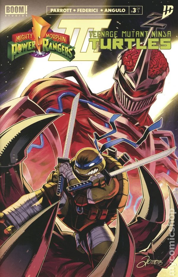 Cover for Mighty Morphin Power Rangers / Teenage Mutant Ninja Turtles III #3