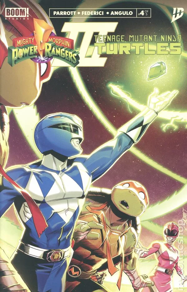 Cover for Mighty Morphin Power Rangers / Teenage Mutant Ninja Turtles III #4