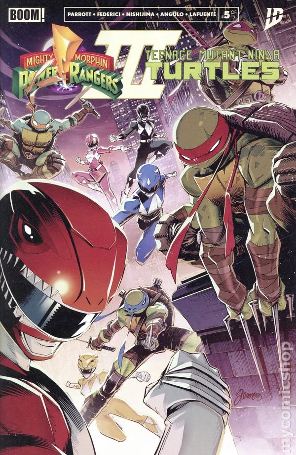 Cover for Mighty Morphin Power Rangers / Teenage Mutant Ninja Turtles III #5