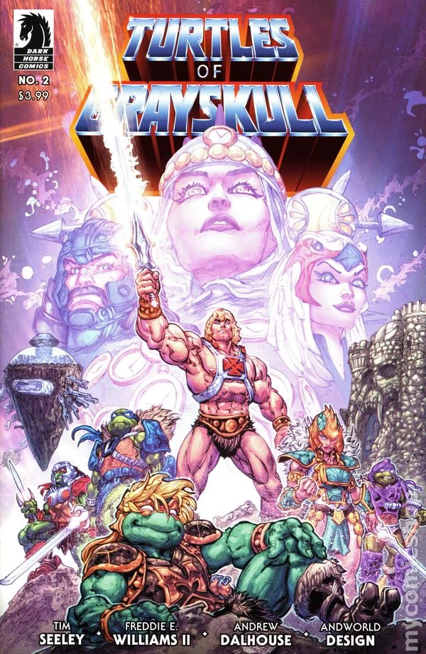 Cover for Masters of the Universe / Teenage Mutant Ninja Turtles: Turtles of Grayskull #2