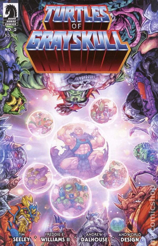 Cover for Masters of the Universe / Teenage Mutant Ninja Turtles: Turtles of Grayskull #3