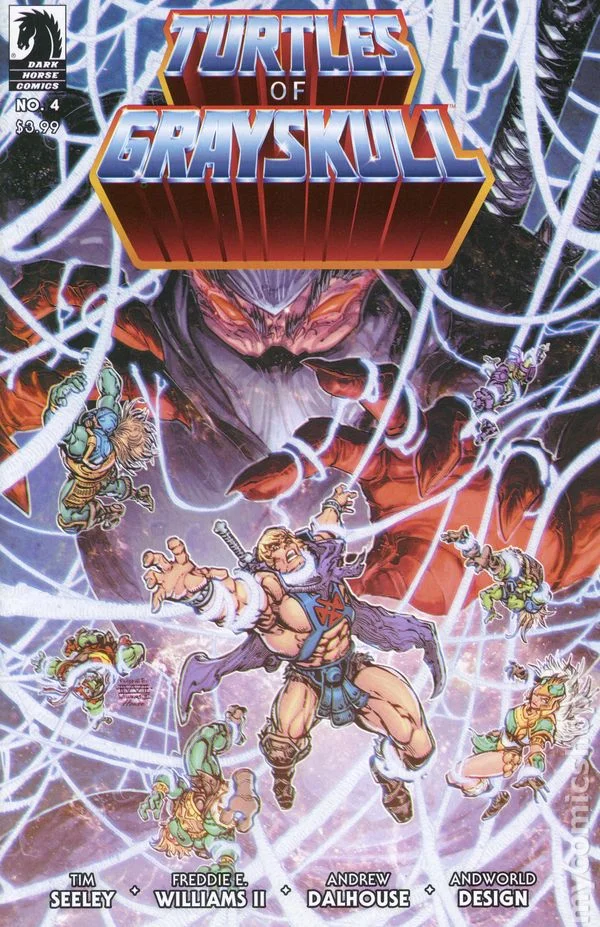 Cover for Masters of the Universe / Teenage Mutant Ninja Turtles: Turtles of Grayskull #4