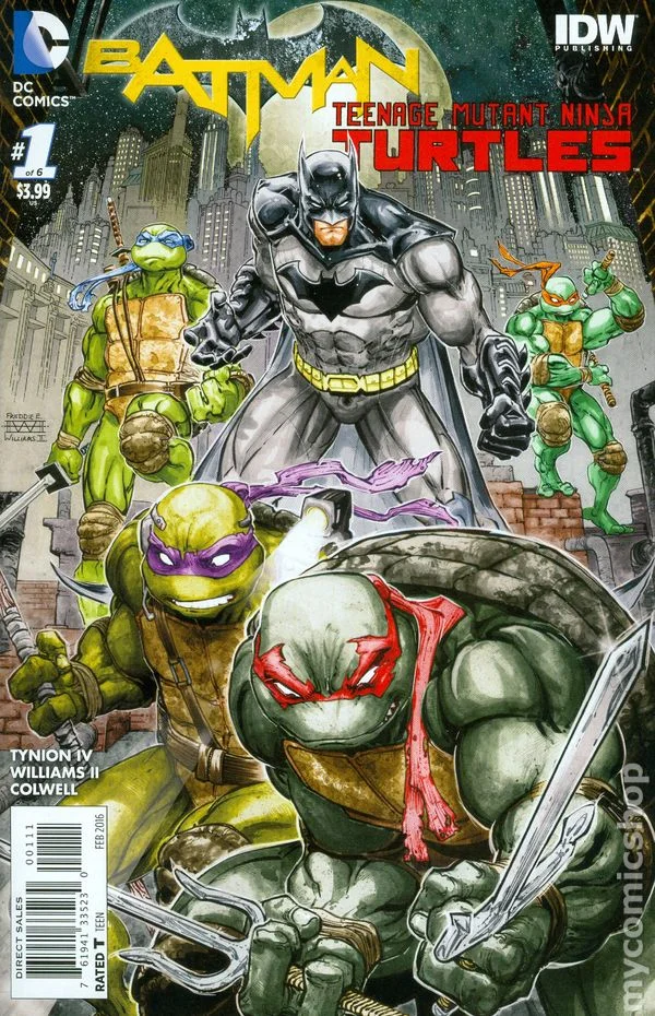 Batman / Teenage Mutant Ninja Turtles cover