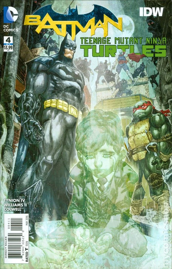 Cover for Batman / Teenage Mutant Ninja Turtles #4