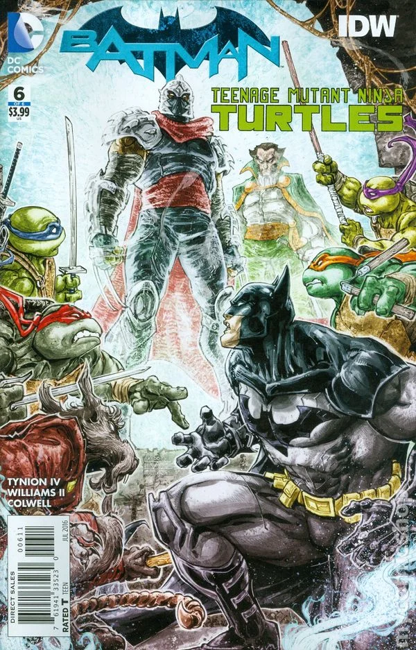 Cover for Batman / Teenage Mutant Ninja Turtles #6