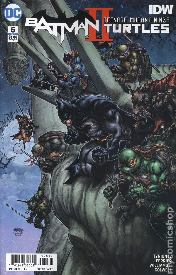 Cover for Batman / Teenage Mutant Ninja Turtles II #6