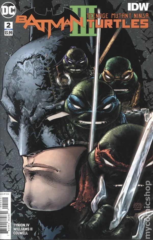 Cover for Batman / Teenage Mutant Ninja Turtles III #2