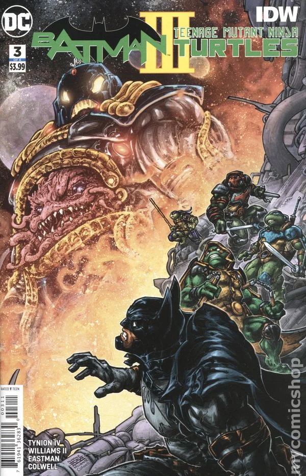Cover for Batman / Teenage Mutant Ninja Turtles III #3