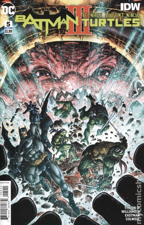 Cover for Batman / Teenage Mutant Ninja Turtles III #5