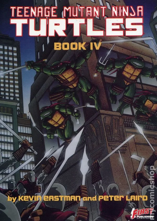 Cover for Teenage Mutant Ninja Turtles #4