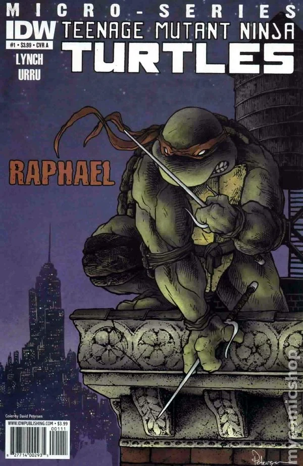 Teenage Mutant Ninja Turtles Microseries cover