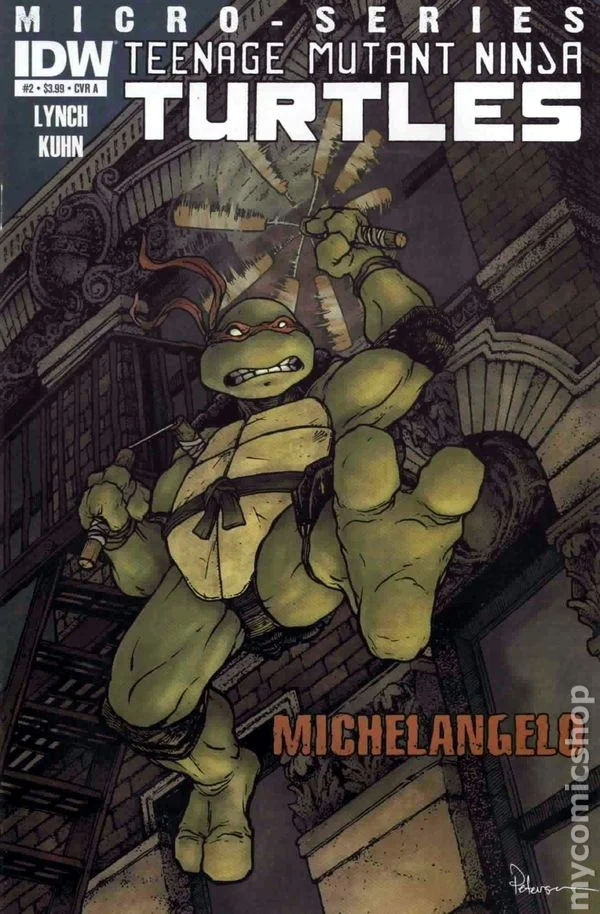 Cover for Teenage Mutant Ninja Turtles Microseries #2