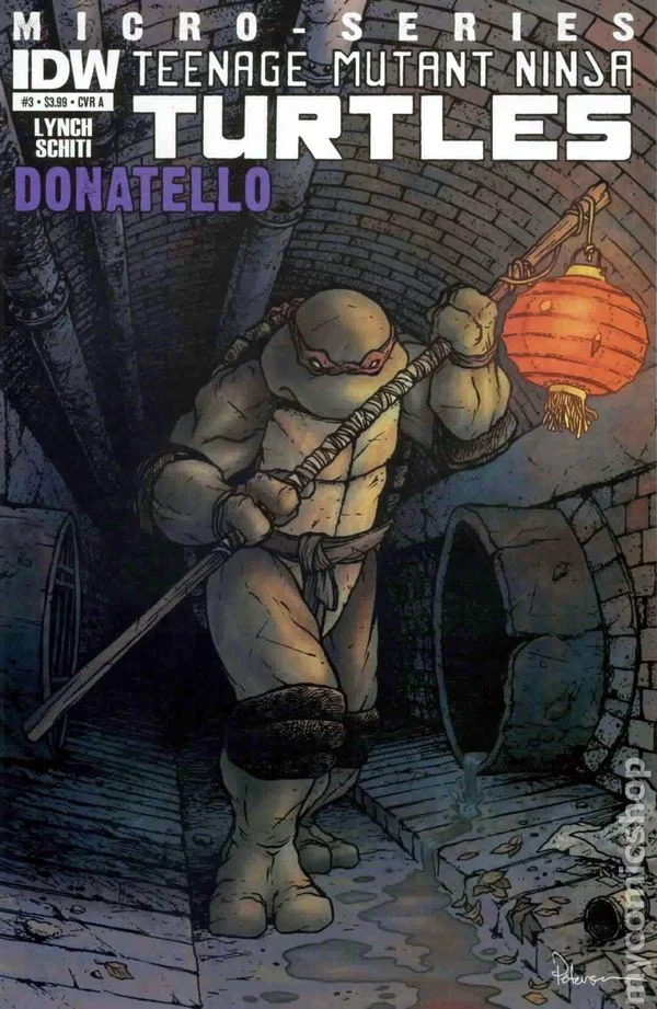 Cover for Teenage Mutant Ninja Turtles Microseries #3