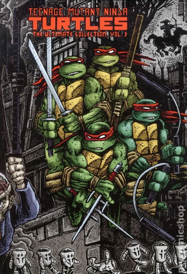 Cover for Teenage Mutant Ninja Turtles: The Ultimate Collection #3